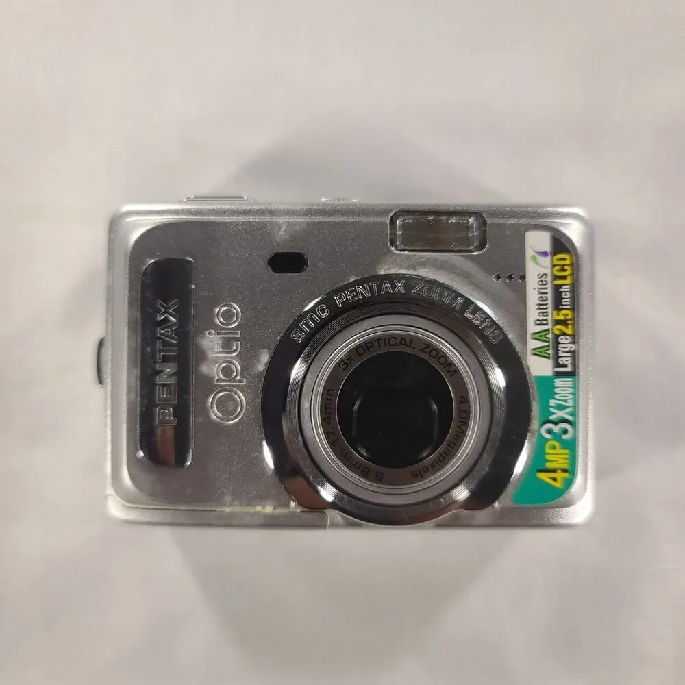 Pentax Optio S45 4MP Silver Compact Digital Camera